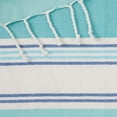 thumbnail image 3 of Juego de servilletas DII Seashore Collection Tidal Stripe Fouta x6, 3 of 8