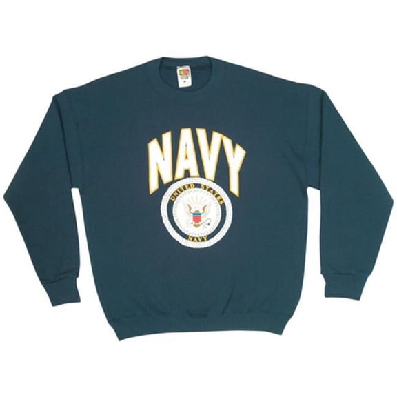 Fox Outdoor Crewneck Sweatshirt - Navy - 3 XL