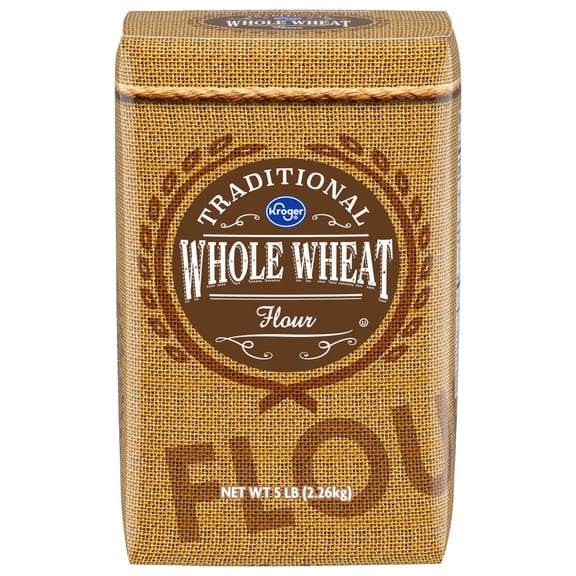 Kroger Traditional Whole Wheat Flour 5 lb - Pack of 1