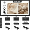 thumbnail image 2 of Inadays Sofa Cover Couch Cover Slipcovers Furniture Protector for Chair Loveseat Futon Sectional L Shape Sofa Boho Chenille, 2 of 7