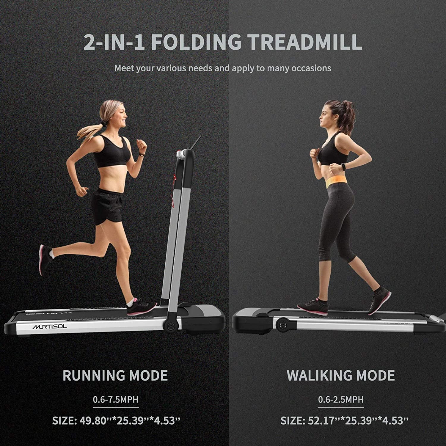 Murtisol bluetooth best sale folding treadmill