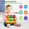 thumbnail image 4 of Interactive Pop Up Animals Toy for Toddlers with Music, Animal Sounds, Educational STEM Early Development - 35163M, 4 of 4
