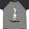 thumbnail image 4 of Inktastic Curious Greyhound Boys or Girls Baby Bodysuit, 4 of 5