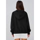 thumbnail image 5 of Sudadera con Cierre PRETTYGARDEN Y2K Negra Talle Grande, 5 of 6
