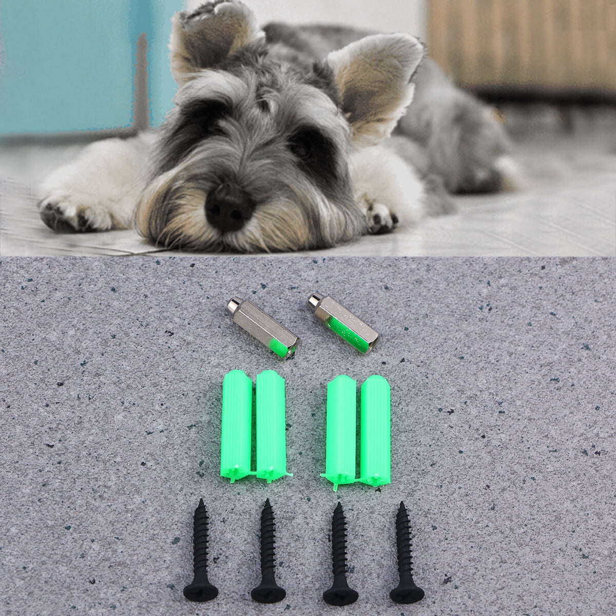 2 Sets Electric Fence for Dogs, Rechargeable Underground Dog Fence System, Pet Containment System