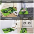 thumbnail image 5 of Daiia cartoon largemouth bass fish Front Door Mat, Heavy Duty Durable Welcome Mat for Outdoor Indoor, Dirt Trapper Waterproof Super Absorbent Door Mat, 16" x 24", 5 of 7