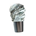 thumbnail image 3 of Pomo con luces LED, elegante y bonito, pomo de manija manual con forma de diamante para la palanca de cambios del coche. Plata, 3 of 9