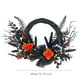 thumbnail image 3 of Front Door Wreath With Playful Halloween Decoration, 3 of 7