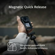 DJI Osmo Action 4 Adventure Combo with 64GB Pro Accessory Bundle and