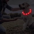 thumbnail image 2 of 3 Pcs LED Collier pour Animaux de Compagnie Allument Colliers de Chien USB Rechargeable Résistant à l'Eau Extérieur Cuttable Collier Lumineux, 2 of 7