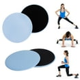 thumbnail image 6 of BLEEUS 2Pcs Fitness Sliding Discs Dual Sided Sliders For Body Muscle Workout Fitness Supplies (Blue), 6 of 8