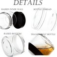 thumbnail image 4 of ACDANC 10 Gram Sample Containers,20 Count Cosmetic Containers with Lids,Refillable Empty Sample Jars,Small Plastic Containers with Lids(Black), 4 of 12