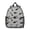 Border Collie Gray, variant on Cat and Dog Red Pattern Backpack for School, Cute School Bag with Adjustable Shoulder Straps and Padded Back, 13.8"x11.4"x6"
