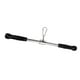 thumbnail image 5 of Barra de tiroteo con mango sin deslizamiento Barra recta de servicio pesado Triceps Press Down Bar para la construcción de músculos de gimnasia Negro, 5 of 9