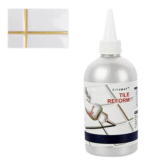 Waterproof Tile Gap Repair Filler，Tile Grout Repair Agent，Waterproof Tile Gap Repair Filler，Repair and Renew Tile Joints，A Variety of Colors to Choose from(150ML)