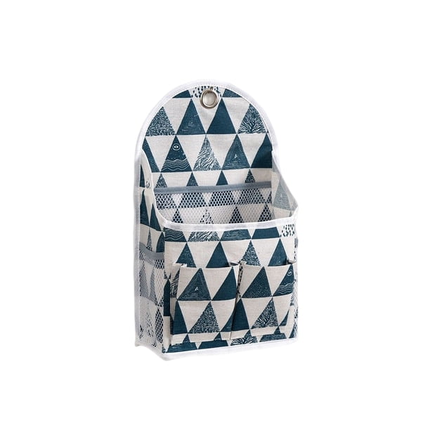 Bolsa de almacenamiento trasera para puerta, bolsa colgante para sala de estar, dormitorio, montado en la pared, cosméticos, llaves, aperitivos, Almacenamiento y organización del hogar Tipo 2 Advancent HA066613-02B