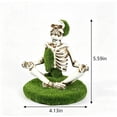 thumbnail image 3 of Dalxymotic Halloween Aquarium Skeleton Decor, Resin Skull Aquarium Ornament, Fish Shrimp Shelter Hiding Cave, Halloween Decorations Indoor Outdoor for Home, Office, Desk, Table, 3 of 5