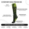 thumbnail image 4 of Picia Screaming Horror Art Printed Sports Compression Socks - 15-20mmHg Graduated Compression, High-Performance Soft and Breathable Socks for Men and Women, 4 of 5