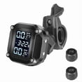 thumbnail image 2 of Tpms Motorcycle Tire Pressure Sensors Motor Tmps Tire Pressure Monitoring System Waterproof 2 Wheel Tire External Sensor, 2 of 5