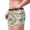thumbnail image 5 of Cauagu Jungle Animals Print Boxer Briefs for Men,Comfortable Breathable Men's Underwear Moisture Wicking Underpants -XX-Large, 5 of 8