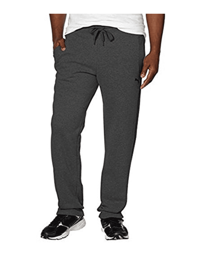 puma men's fleece cargo joggers