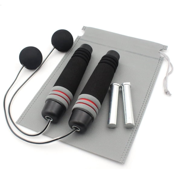 Weighted Ropeless Jump Rope Cordless Speed Rope for Double Unders, Exercise, WOD, Boxing, MMA Training Fitness