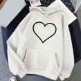 thumbnail image 4 of Long Sleeve Shirts for Women Womens Business Casual Tops Winter Hoodie Sweatshirt Pullover Tops Long Sleeve Sweatshirt, 4 of 4