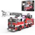 thumbnail image 1 of Set de construcción BYWBRICKIFY Camión de Bomberos 720 piezas Juguete STEM, 1 of 7