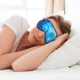 thumbnail image 7 of Uemuo Blue Shell Pattern Sleep Eye Mask - Light Blocking Sleep Mask Blocking Out Light Perfectly, Soft and Comfortable Night Eye Mask, Eye Blinder, 7 of 7