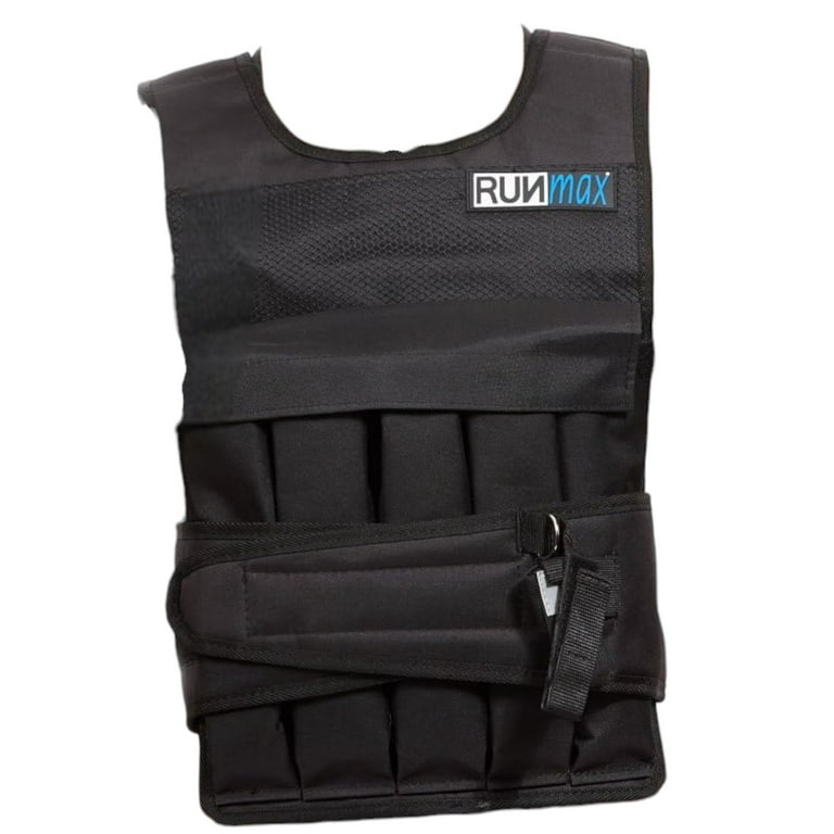 Gilet Pesato SPORTNOW 30 Kg Regolabile – Pesi In Metallo Per Running E Fitness Unisex