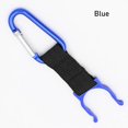 thumbnail image 1 of High Quality Water Bottle Buckle Portable Outdoors Camping Hiking Carrying Clip Hook Kettle Holder Carabiner Keychain Buckles BLUE, 1 of 8