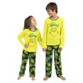 thumbnail image 6 of Dr. Seuss 99% Grinch Family Matching Boys/Girls 2 Piece Pajama Set, Green - Unisex Kids, Size: 4, 6 of 6