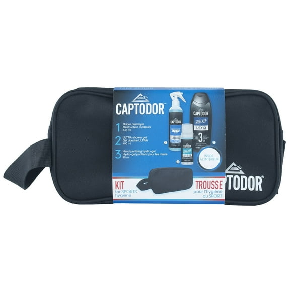 Ensemble sac de toilette Captodor