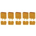 thumbnail image 1 of Miangastore XT90H Connector For Quadcopters Yellow 5 Sets 1.17X0.82X0.35 In, 1 of 8