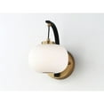 thumbnail image 5 of 10 Inch 4W 1 Led Wall Sconce Et2 Lighting E25062-92Bkgld, 5 of 5