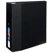 Angle View: Avery Heavy-Duty Binder, 5" One-Touch Rings, 925-Sheet Capacity, DuraHinge, Black (79986)