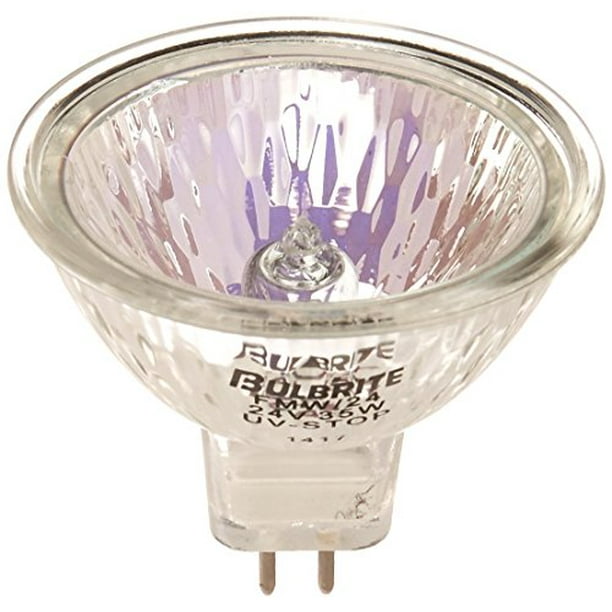 Bulbrite 10 Pack 35 Watt MR16 Flood GU5.3 24 Volt 2000 Hour Lensed