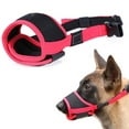 thumbnail image 2 of Dog Muzzle Nylon Soft Muzzle Anti-Biting Barking Secure，Mesh Breathable Pets Mouth Cover for Small Medium Large Dogs, 2 of 9