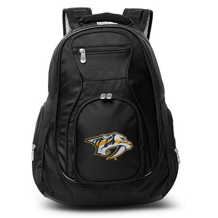 MOJO Black Nashville Predators 19 Laptop Travel Backpack