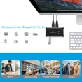 thumbnail image 4 of 2-In-4-Out KVM for Keyboard, Mouse, Printer, Scanner & More with Dual A-A Cables for USB Devices & External Drives 2-PCs USB 3.0 Switch, 4 of 6