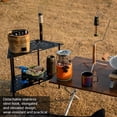 thumbnail image 2 of Lightweight Aluminum Alloy Light Hung Rack Detachable Lamp Stand Outdoor Portable Easy To Build Lamp Holder with Tripod Multifunctional Lamp Camera Rack Camping Accessories, 2 of 9