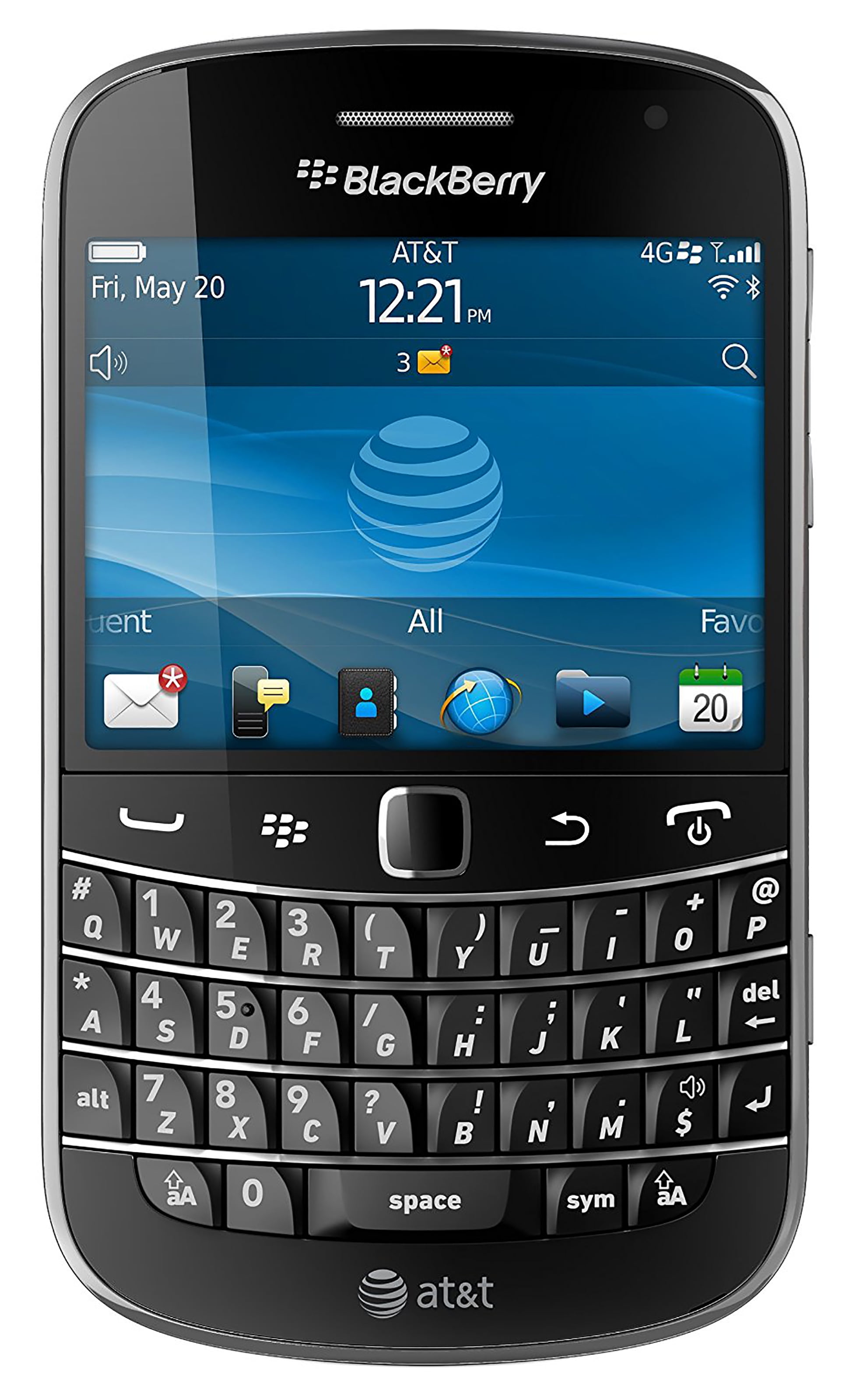 Blackberry Bold 9900 AT&T Unlocked GSM BlackBerry OS Phone w/ Full ...