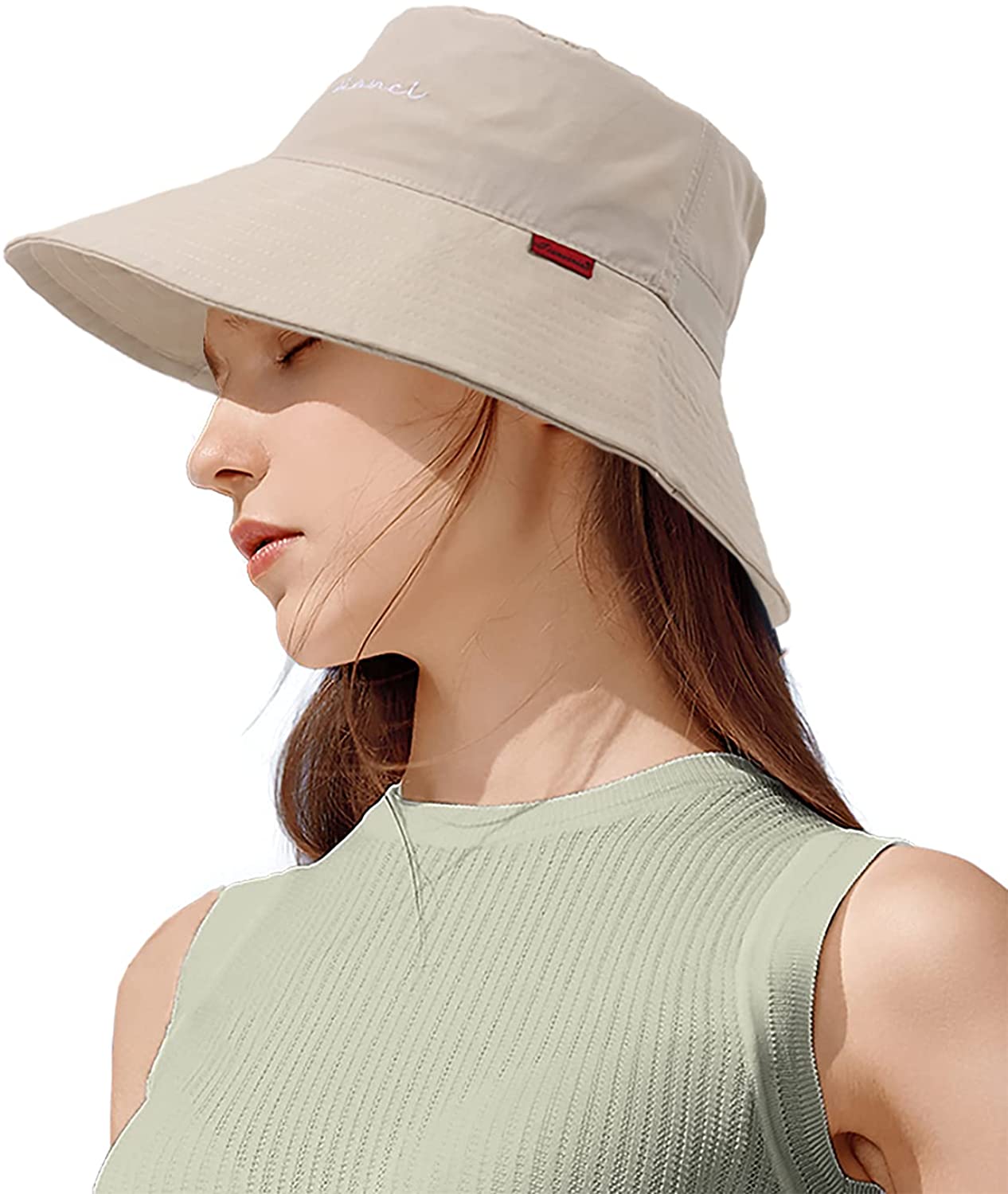Bucket Sun Hat with Adjustable String 