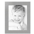 thumbnail image 2 of ArtToFrames 18" x 24" Steel Ripple Brushed Picture Frame, 18x24 inch Silver Wood Poster Frame (WOM-5269),  Pack, 2 of 7