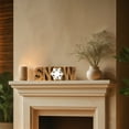 thumbnail image 4 of Decozen Home Decor Handmade Wooden Sculpture in SNOW Sign Letters Acacia Wood, Christmas Snowflakes, 4 of 9