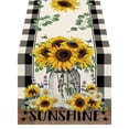 thumbnail image 1 of Boovnll Table Cloth, Summer and Autumns Sunflower Prints Decorate Linen Tablecloths, Table Cloth Rectangle Table, Tablecloth, Tablecloths, 1 of 5