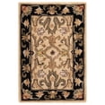 thumbnail image 2 of Safavieh Heritage Oslo Oriental Wool Area Rug, Ivory/Black, 2' x 3', 2 of 12