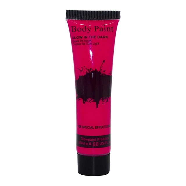 FcBaudy Body Painting Pigment Festive Paint Paste Hose Fluorescent Body Paint Paste 25ml A paste