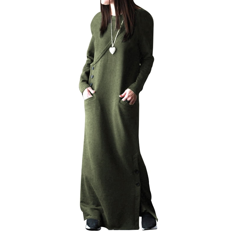 Sweat dress long Clearance