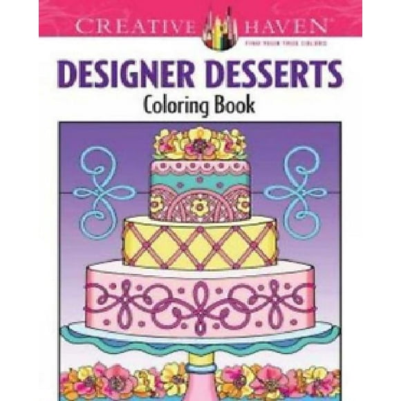 Livre de Coloriage de Desserts Créatifs (Livres de Coloriage Créatifs)